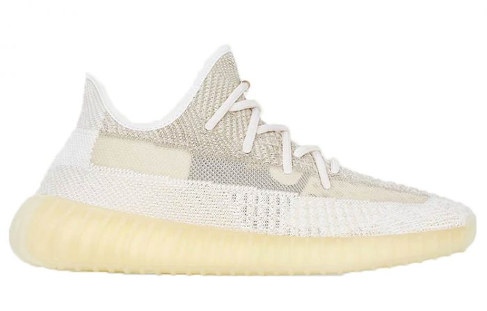 Adidas Originals Yeezy Boost 350 V2 'Natural' Slip Lightweight Low Top Casual Unisex Ecru — изображение 2