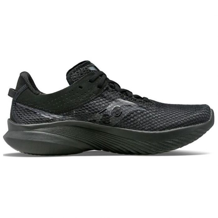 Saucony Kinvara Elite 14 Устойчивые к истиранию Низкие Беговые кроссовки Мужские Черные — изображение 2