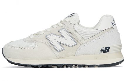 New Balance NB 574 Low Топ Беговые кроссовки Унисекс Серый Белый