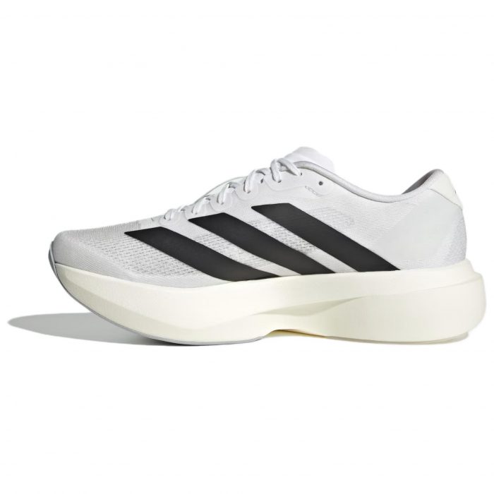 Adidas Adizero Evo SL Амортизация Износостойкие Низкие Кроссовки для Бега Мужские Белый Черный — изображение 3
