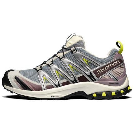 SALOMON XA PRO 3D Амортизаторы Дышащая Подкладка Устойчивая Низкий Верх Беговые Кроссовки Унисекс Battlefield Серый