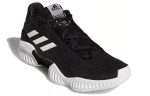 Adidas Pro Bounce 2018 Low Топ Баскетбольные кроссовки Мужской Черный Белый — изображение 3