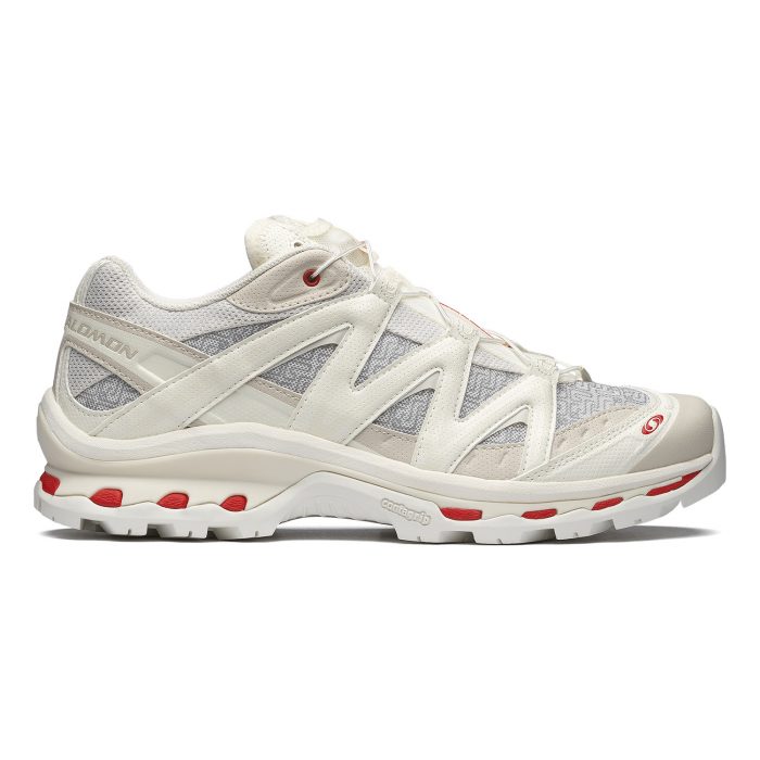 SALOMON Snake CNY Collection Устойчивые к истиранию Низкие Беговые кроссовки Унисекс Ванильный Earth Серый Fire Красный — изображение 2