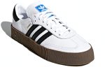 Adidas Originals Sambarose Low Топ Скейтборд Кроссовки Женские Черно-белые — изображение 5