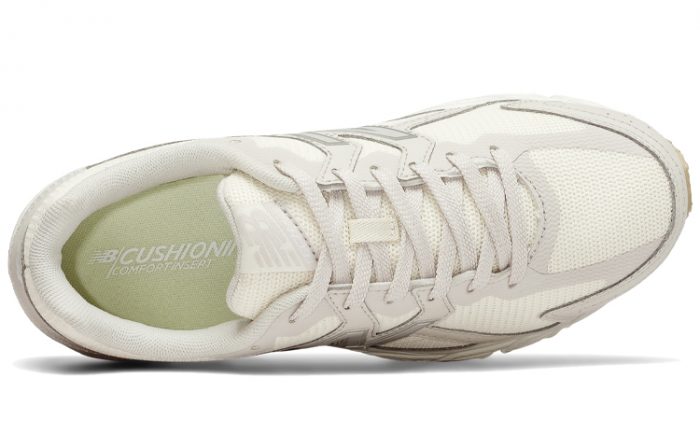 New Balance NB 480 Легкий MID Топ Беговые кроссовки Женские Серый Белый — изображение 3
