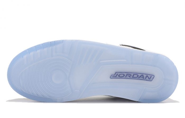 Джордан Courtside 23 Concord Нижняя юбка Resistant MID Топ Винтажные баскетбольные кроссовки Унисекс Черно-белая панда — изображение 6