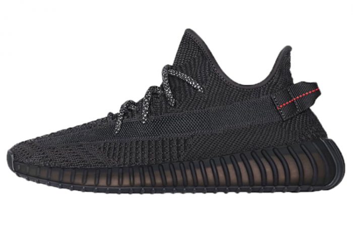 Adidas Originals Yeezy Boost 350 V2 Low Топ Casual Унисекс Черный — изображение 1