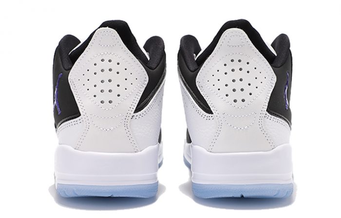Джордан Courtside 23 Concord Нижняя юбка Resistant MID Топ Винтажные баскетбольные кроссовки Унисекс Черно-белая панда — изображение 5