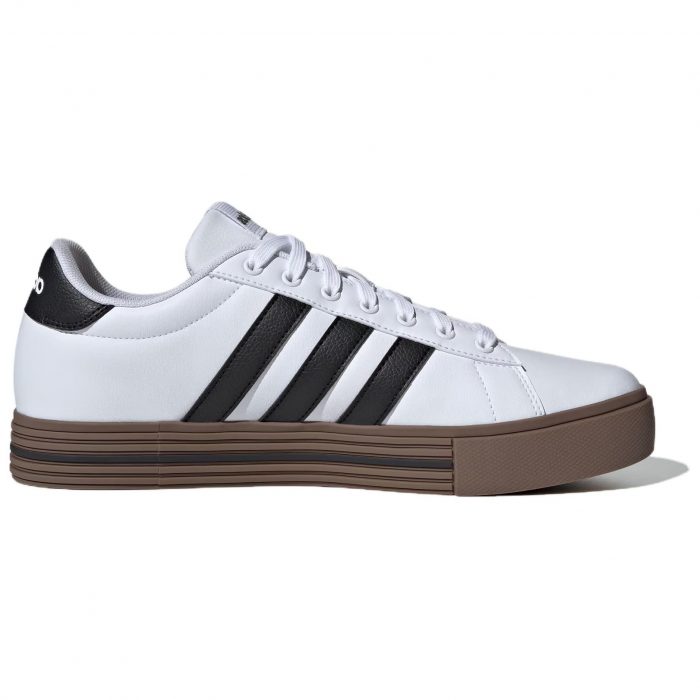 Adidas DAILY 4,0 Low Топ Скейтборд Кроссовки Унисекс Белый Черный — изображение 2