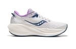 Saucony Triumph Victory 21 Низкий Топ Повседневная Обувь для Тренировок и Бег на Длинные дистанции Женская Белая Фиолетовая — изображение 2
