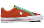 Конверс One Star Pro Slip Resistant Abrasion Resistant Легкий Низкий Топ Скейтборд Кроссовки Унисекс Оранжевый — изображение 2