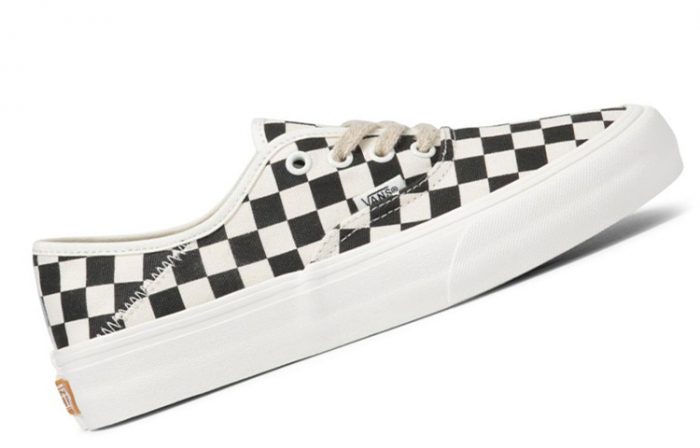 VANS Аутентичные низкие кеды для скейтбординга унисекс черно-белые — изображение 2