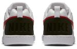 Nike Court Borough Low Топ Скейтборд Кроссовки Мужские Черный Белый Красный — изображение 5