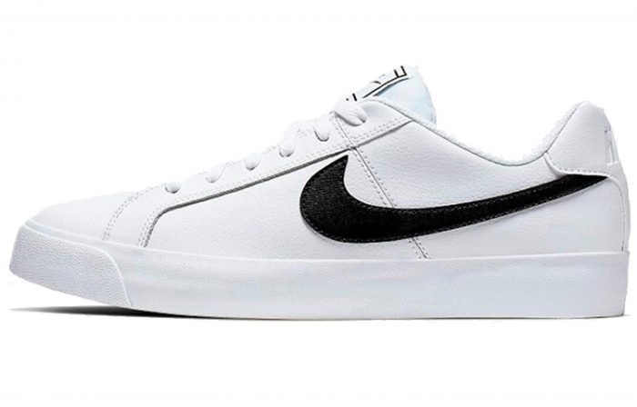 Nike Court Royale AC Low Топ Скейтборд Кроссовки Унисекс Белый Черный — изображение 1