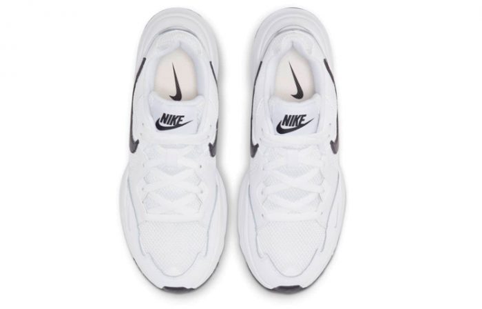 Nike Air Max Fusion Low Топ Air Cushion Повседневные Беговые Кроссовки Женские Белые — изображение 4
