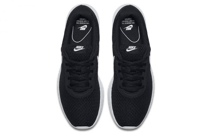 Nike Tanjun Low Топ Кэжуал Унисекс Черный And Белый Oreo — изображение 4