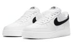 Nike Air FORCE 1 'Белый и Черный' Противоскользящие Низкие Кроссовки для скейтбординга Мужские Белый Черный — изображение 3