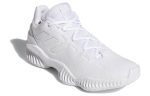Adidas Pro Bounce 2018 Low Shock Absorbers Противоскользящий Низкий Топ Баскетбольные кроссовки Мужской Белый — изображение 3
