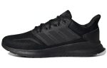 Adidas Runfalcon 1,0 Дышащий и Легкий Низкий Топ Беговые Кроссовки Унисекс Черный