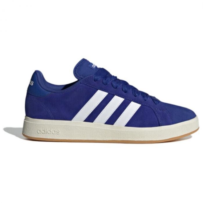 Adidas Grand Court Base 00s Low Топ Скейтборд Кроссовки Унисекс Синий Белый — изображение 2