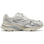 Saucony Kinvara Elite 4 Low Топ Повседневный Тренировки Городской Коммутирование Беговые кроссовки Унисекс Белый Серебряный — изображение 2