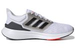 Adidas EQ21 Run Устойчивый к истиранию Дышащие Низкие Беговые кроссовки Мужские Белый Черный Оранжевый — изображение 2