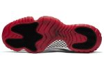 Jordan Air Jordan 11 Темно-красный цвет устойчивый к истиранию высокий топ винтажные баскетбольные кроссовки унисекс черный красный белый — изображение 5