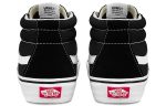 VANS SK8 MID REISSUE MID Топ Скейтборд Кроссовки Унисекс Черный Белый — изображение 5