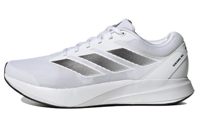 Adidas Duramo RC Амортизация и Дышащий Низкий Топ Тренировки Спринт Гонки Беговые кроссовки Унисекс Белый Черный — изображение 1