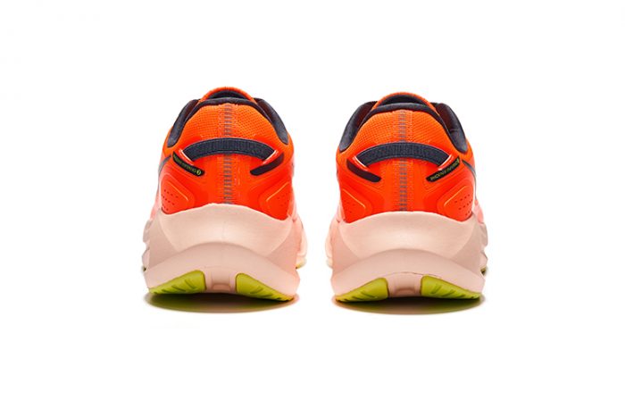 Saucony Phoenix Inferno Firebird 3 Беговые кроссовки Низкий топ Оранжевый Унисекс — изображение 4