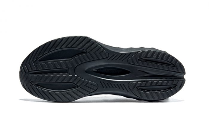 Saucony TIDE 2 Устойчивый к истиранию Низкий Топ Тест физической подготовленности Экзамен физической подготовленности And Тренировки Беговые кроссовки Унисекс Черный — изображение 5