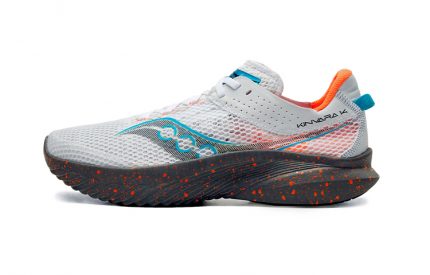 Saucony Kinvara Elite 14 Устойчивый к истиранию Низкий Топ Тренировочные Спринт Беговые кроссовки Мужские Белые