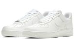 Nike Air Force 1 07 Устойчивые к истиранию Низкие Кроссовки для скейтбординга Мужские Чисто белые — изображение 3