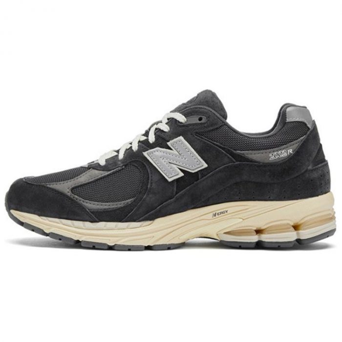 New Balance NB 2002R Амортизация Поддержка Низкий Топ Повседневный Городской Коммутирование Беговые кроссовки Унисекс Серый Угольный — изображение 1