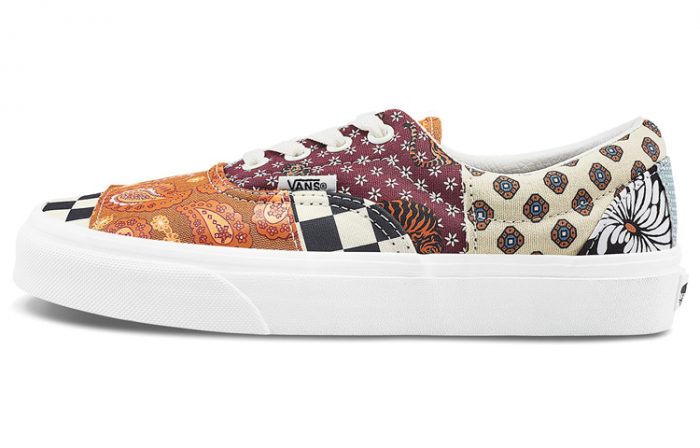 VANS Era Low Top Скейтборд Кроссовки Унисекс Красный Желтый Белый — изображение 1