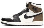 Jordan Air Jordan 1 Retro High OG 'Dark Mocha' High Top Vintage Basketball Shoes Unisex Black Mocha