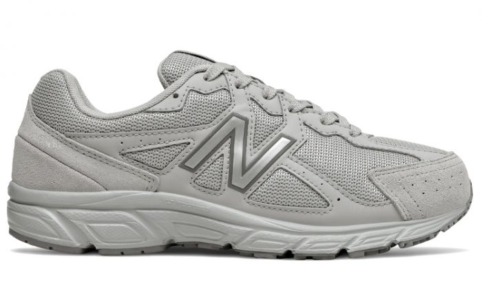 New Balance NB 480 Устойчивый к истиранию MID Топ Повседневные Городские Кроссовки для Коммуникативных Беговых Кроссовки Женские Серые — изображение 2