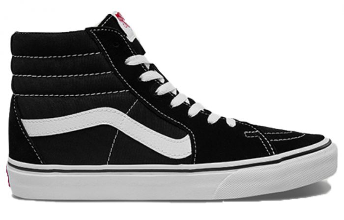 VANS SK8 High Топ Скейтборд Кроссовки Унисекс Черный Белый — изображение 2