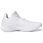 Adidas Pro Bounce 2018 Low Shock Absorbers Противоскользящий Низкий Топ Баскетбольные кроссовки Мужской Белый — изображение 2