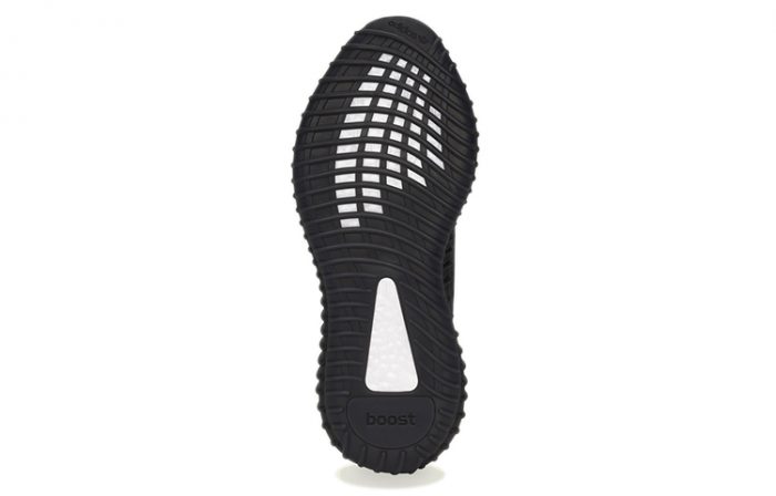 Adidas Originals Yeezy Boost 350 V2 MONO CINDER' Легкий Низкий Топ Повседневный Унисекс Черный — изображение 5