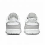 Nike Dunk Retro 'GREY Fog' Устойчивые к истиранию Низкие Скейтборд Кроссовки Мужские Серый Белый — изображение 14