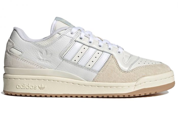 Adidas Originals FORUM 84 Low ADV Low Топ Скейтборд Кроссовки Мужской Экрю — изображение 2