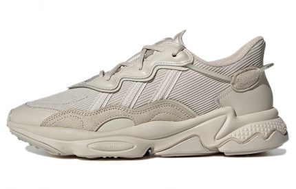 Adidas Originals Ozweego Устойчивый к истиранию Низкий Топ Casual Унисекс Pearl Gray