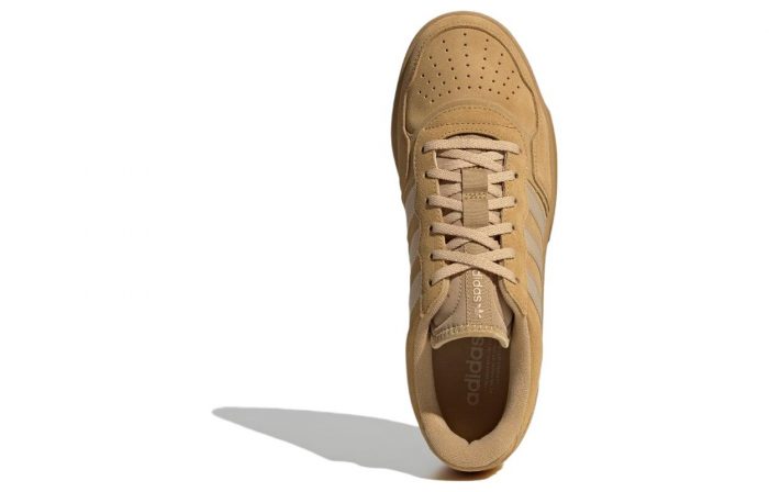 Adidas Originals Courtic Low Топ Скейтборд Кроссовки Унисекс Горчично-желтый — изображение 4