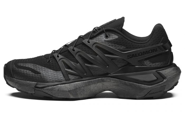 Salomon Collaboration XT PU.RE ADVANCED Беговые кроссовки Низкий Топ Черный Унисекс — изображение 1