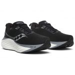 Saucony TRIUMPH Victory 22 Беговые кроссовки Низкий верх Черный Серый Мужской — изображение 3