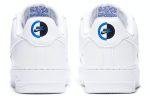 Nike Air Force 1 07 LX 'Chrome Luxe' Низкие кроссовки для скейтбординга Женские Белые Синие — изображение 5