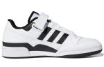 Adidas Originals FORUM Низкие Аbrasion-Resistant Low Top Скейтборд Кроссовки Унисекс Белый Черный — изображение 2
