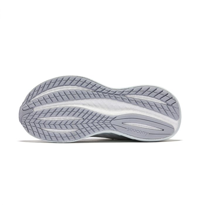 Saucony TRIUMPH Victory 22 Амортизация Низкий Топ Беговые кроссовки Женские Белый Зеленый — изображение 5