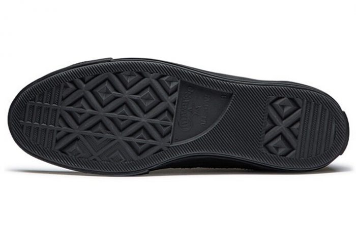 Конверс ONE STAR Замша Бык Slip-Resistant Lightweight And Breathable Низкие Кроссовки для Скейтбординга Унисекс Черные — изображение 5
